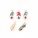 GLOREX Bastelset Holzwichtel Streuteile 7610877591629