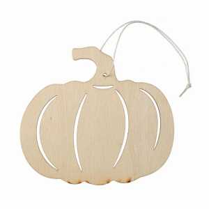 GLOREX Bastelset Holzhänger Kübis