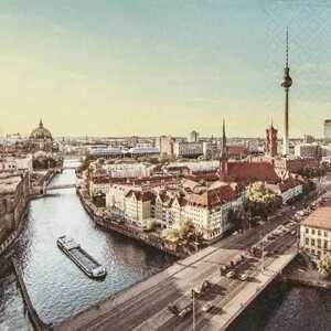 HOME FASHION Servietten Berlin View 3-lagig 33x33cm 20 Stück