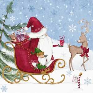ti-flair Servietten At the North Pole 3-lagig 33x33cm 20 Stück