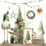 ti-flair Servietten Noel au Naturel 3-lagig 33x33cm 20...