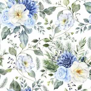 ti-flair Servietten Winter Florals 3-lagig 33x33cm 20 Stück