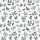 ti-flair Servietten Frosty Leaves 3-lagig schwarz 33x33cm 20 Stück
