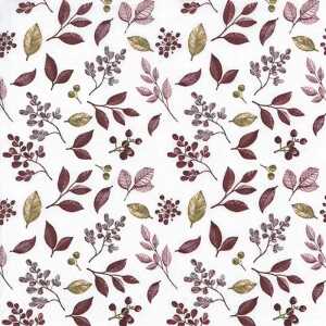 ti-flair Servietten Frosty Leaves 3-lagig bordeauxrot 33x33cm 20 Stück