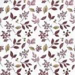 ti-flair Servietten Frosty Leaves 3-lagig bordeauxrot...