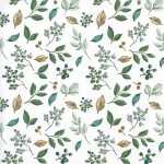 ti-flair Servietten Frosty Leaves 3-lagig grün...