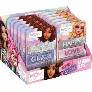 Haarklammer WOW GENERATION Fashion 2 Stück 2fach sortiert