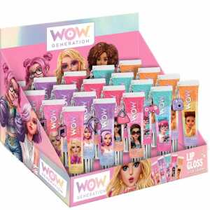 Lipgloss WOW GENERATION mit Anhänger 5fach sortiert