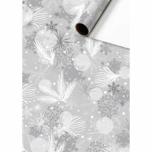 STEWO Geschenkpapier Aiden silber 70cmx1,5m