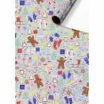 STEWO Geschenkpapier Marioka braun 70cmx1,5m