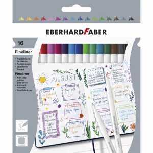 EBERHARD FABER Fineliner 16 Stück Kartonetui