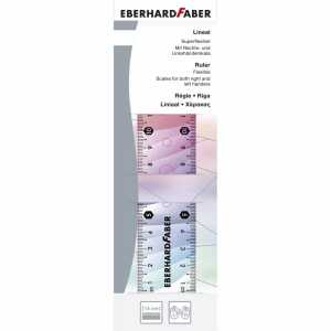 EBERHARD FABER Lineal Flexibel rainbow 15cm