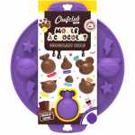 Chefclub Silikonform für Schokolade Kids...