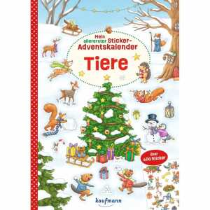 Kaufmann Mein allererster Sticker-Adventskalender Tiere