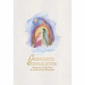 Kurt Eulzer Weihnachtskarte Gesegnete Weihnachten