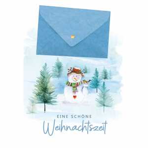 Kurt Eulzer Geldscheinkarte Eine schöne Weihnachtszeit