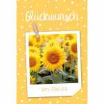 Kurt Eulzer Glückwunschkarte Viel Freude