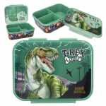 DEPESCHE DINO World Brotdose REFLECTOR Kunststoff 14x17x6cm