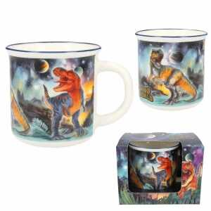 DEPESCHE DINO World Becher GALAXY Porzellan 250ml