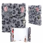 DEPESCHE TOPModel Tagebuch Cosy Cat mit Schloss grau