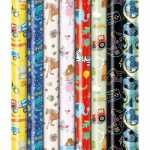 Geschenkpapier Bambini 70x200cm 8fach sortiert