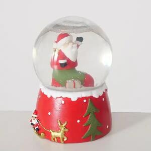 BOLTZE Schneekugel Globi 2fach sortiert