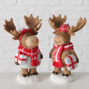 BOLTZE Figur Matti Elch Kunststoff 2fach sortiert