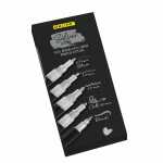 ONLINE Acryl Marker Silver Lettering 5 Stück