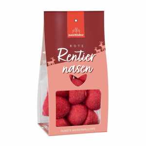 naschlabor feinste Marshmallows Rote Rentiernasen 100g