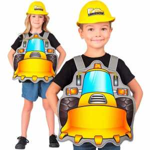 WIDMANN Kinderkostüm Bauarbeiter Größe 113 (110/116)
