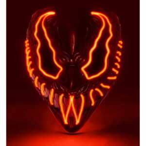 WIDMANN Monstermaske Rote LED 8003558303380