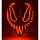 WIDMANN Monstermaske Rote LED 8003558303380