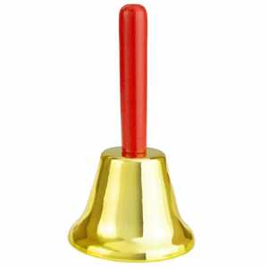 WIDMANN Weihnachtsmann Glocke 15cm