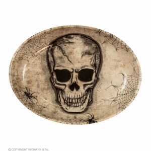 WIDMANN Totenkopf Schale 32x24cm