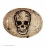 WIDMANN Totenkopf Schale 32x24cm
