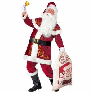 WIDMANN Erwachsenenkostüm Weihnachtsmann Größe S/M
