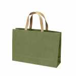 RÖSSLER Geschenktasche Coco jute-green 400x270x115mm