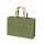 RÖSSLER Geschenktasche Coco jute-green 400x270x115mm