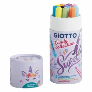 GIOTTO Pinselspitzenstift Candy collection Sweet 12 Stück