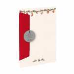 RÖSSLER Briefpapier Set Ilex-Girlande