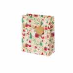 RÖSSLER Geschenktasche Santas Joy 235x290x100mm