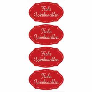 RÖSSLER Sticker Frohe Weihnachten
