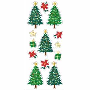 RÖSSLER Sticker Weihnachtsbäume
