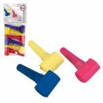 Luftrüssel blau gelb rot 6 Stück