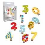 Holz-Geburtstagszahlen 10 Stück