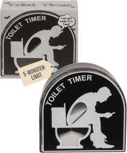 OOTB Kunststoff-Sanduhr Toilet Timer