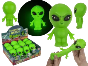 OOTB Stretch-Alien Glow in the Dark 8 x 12 x 6 cm