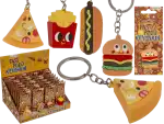OOTB Metall-Schlüsselanhänger Fast Food