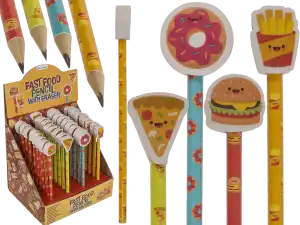 OOTB Bleistift mit Radiergummi Fast Food