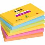 Post-it Haftnotizen Carnival Collection 5 Farben 76x127mm...